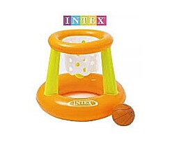 חישוק כדורסל צף לבריכה דגם 58504 מבית Intex כתום-ירוק