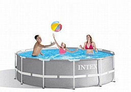 INTEX 366 ס"מ דגם 26716 מביתX99 בריכה צינורות כולל משאבה וסולם