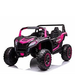 ממונע באגי שטח דגם 12V Beast בצבע ורוד