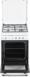 sc-5055 w 50  מכסה מתכת לבןX55 תנור משולב