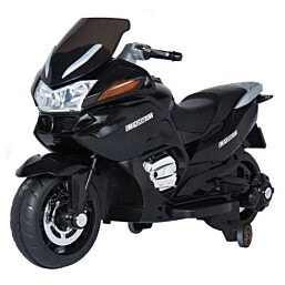 אופנוע ממונע לילדים BMW 24V בצבע שחור