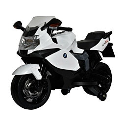 אופנוע ממונע לילדים BMW 24V בצבע לבן