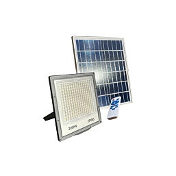 תאורת הצפה סולארית IP66 200W SOL צבע אור לבן