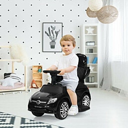 בימבה מרצדס כולל  מוט  גגון  Coupe שחור