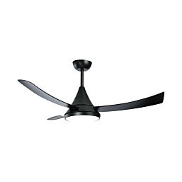 SM-3581BB52/32CT 32 עם שלט גוון שחור בשילוב כנף חום דגםW ESPRESSO 52" מאוורר תקרה