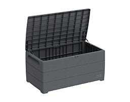 Garden Top ארגז אחסון מפלסטיק 416 ליטר גוון אפור מבית