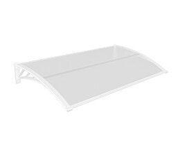 Garden Top צבע לבן מבית C 150 ס"מ דגם קנדהx80 גגון