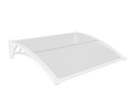 Garden Top צבע לבן מבית F 100 ס"מ דגם קנדהx100 גגון
