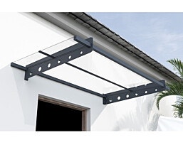 Garden Top מבית R 150 ס"מ דגם אירופהx80 גגון אלומיניום
