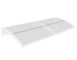 Garden Top צבע לבן מבית D 200 ס"מ דגם קנדהx80 גגון