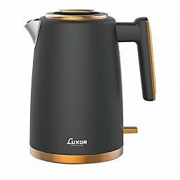 Luxor Premium צבע שחור מוט וזהב K046QN קוםמקום חשמלי דגם