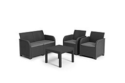 סט מערכת ישיבה רוסלי - אפור 939