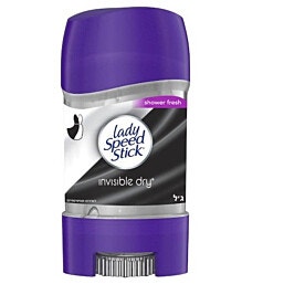 דאודורנט גל לאישה Lady Speed Stick Invisible Dry שוואר פרש 65 גרם