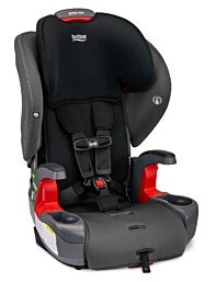 Mode Black ללא כימיכלים - צבע SAFEWASH עם בד Grow With You כסא בטיחות משולב בוסטר