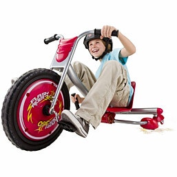 תלת אופן פעלולים Flsah Ride 360 עם אפקט הניצוצות  אדום