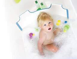 Baby Dam מקטין אמבטיה שהופך אמבט ביתי לאמבט תינוק דגם חדש PLUS - תכלת פסטל