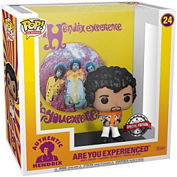 בובת פופ עם אלבום מוסיקה: Jimi Hendrix Are You Experienced Special Edition-גימי הנדריקס