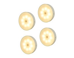Getters נטענים מבית LED מארז 4 גופי תאורת