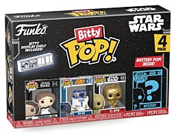 ביטי פופ:-מארז 3 דמויותדמות בהפתעה Bitty POP:Star Wars- Leia-מלחמת הכוכבים הנסיכה ליאה
