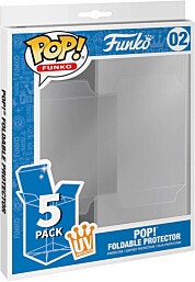 מגן בובת פופ:Pop Foldable Protector-מארז 5 מגנים מתקפלים לקופסאות פופ