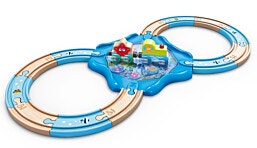 סט רכבת שמינייה מתחת למים