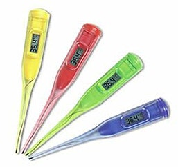 מדחום דיגיטלי צבעוני לתינוק