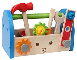 Fix it Tool Box ארגז כלי עבודה מעץ 17 חלקים