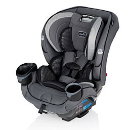 Winston Gray 1-אפור Everyfit DLX-כיסא בטיחות משולב בוסטר 4 ב