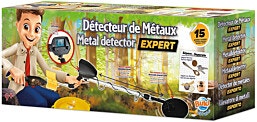 גלאי מתכות EXPERT עם מסך LCD לזיהוי סוג המתכת