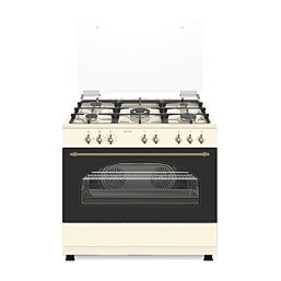 Peerless ’כפרי בז  PR 9060R BEJ STתנור משולב גז90  פרמיום פירלס