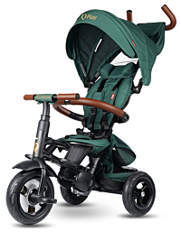 תלת אופן מפואר מתקפל RITO Delux 2024-שחור