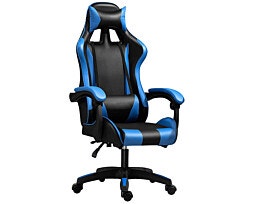 כסא גיימינג מקצועי דגם PRO4 צבע שחור כחול