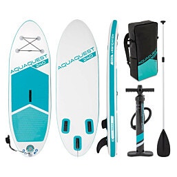 ערכת גלשן סאפ מתנפח Aqua Quest 240 עם משאבה תיק ומשוט 68241