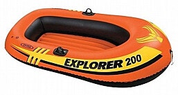 סירה מתנפחת לשניים דגם EXPLORER 200 עד משקל 95 קג דגם 58330