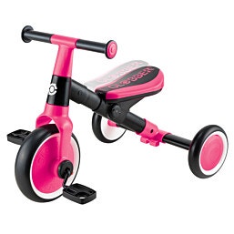 תלת אופן LEARNING TRIKE 2IN1-ורוד