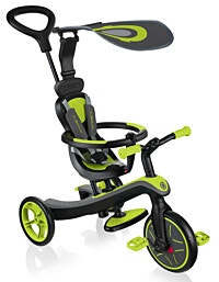 תלת אופן הכל באחד Explorer Trike 4 in 1-ירוק לימון