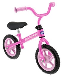 אופני איזון Balance Bike עם מצבי גובה במושב ובכידון-ורוד