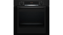 BOSCH שחור זכוכית בוש HBA3340B0 תנור בנוי