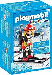 9287 - Playmobil פליימוביל גולשת סקי למרחקים