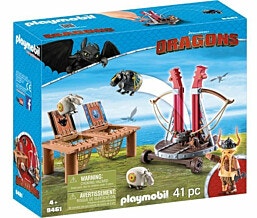 9461 - Playmobil פליימוביל דרקונים: גובר המשהק ומקלעת הכבשים