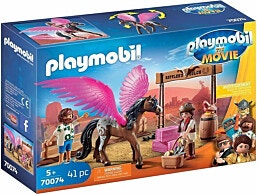 70074 - Playmobil פליימוביל הסרט מארלה ודל עם סוס מעופף