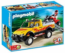 4228 - Playmobil פליימוביל גרר עם טרקטורון
