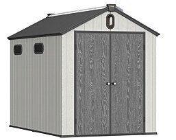 KingCenter 6X10 מחסן פלסטיק