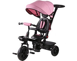 תלת אופן 3 ב 1 דגם TRIFUN צבע ורוד