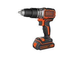 BLACK&DECKER מבית BDCHD18D1KA-QW 20 דגםACC + 18 אלחוטיV מקדחת פטיש