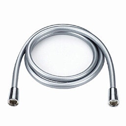 צינור מקלחת PVC כסוף 1.5 מטר