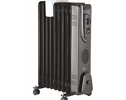 רדיאטור 9 צלעות זקש Sachs RFK-9PB + מתקן לחות צבע שחור