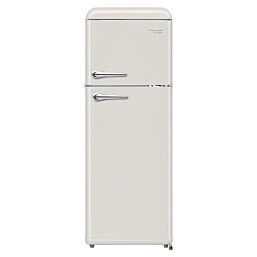 Peerless שמנת BCD-210VX BEJ מקרר מקפיא עליון רטרו  210 פירלס