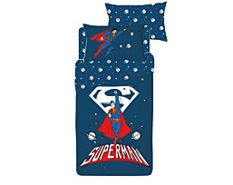 SUPERMAN סט מצעים למיטת מעבר דגם