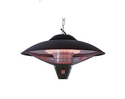 פטריית חימום חשמלית לתליה 900W/1200W/2100W גימור שחור